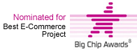 Nominated for Best E-Commerce Project at the Big Chip Awards 2006